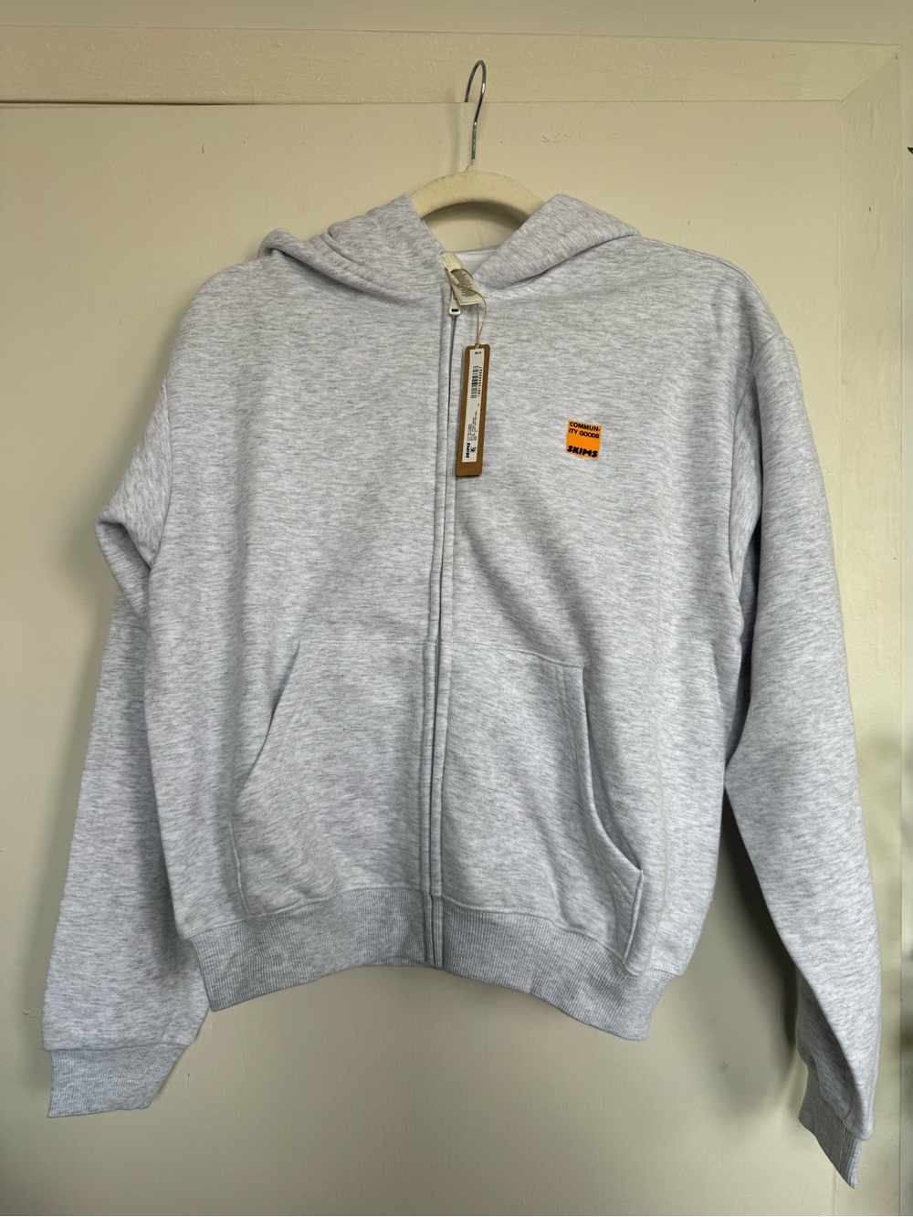 Community Goods x SKIMS Cotton Fleece Full Zip Hoodie